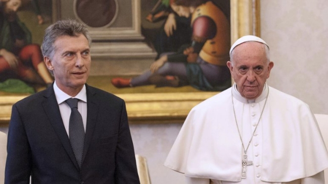 Papa Francisco negó distanciamiento con Macri: 