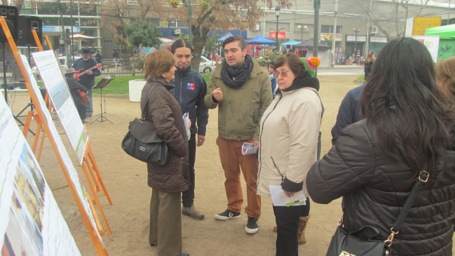 Autoridades difunden plan de descontaminación en Talca y Maule