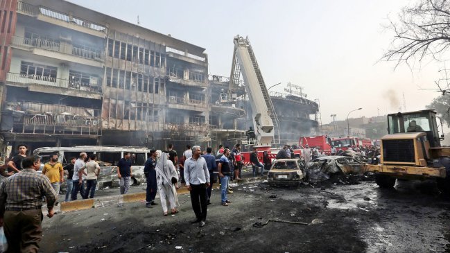 Aumentan a 180 los muertos por ataque del Estado Islámico en Irak