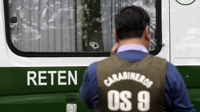 Procedimiento policial en Quilicura finalizó con un delincuente herido a bala