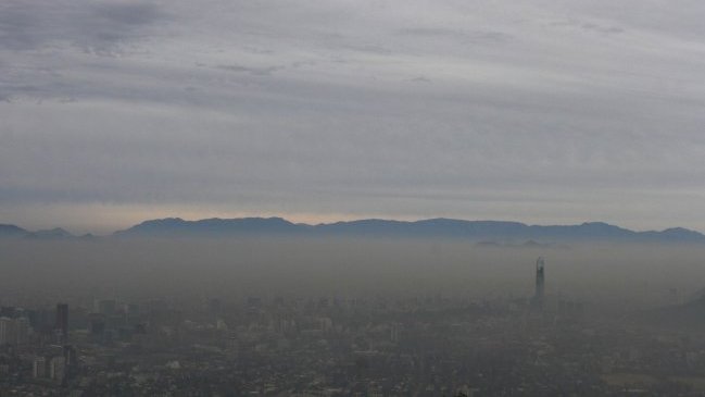 Intendencia Metropolitana decretó alerta ambiental para este jueves