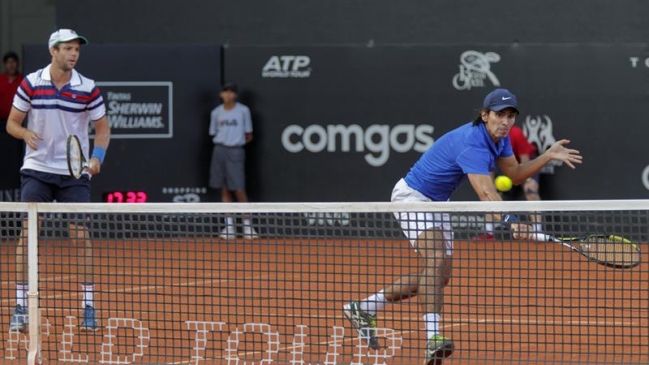 Julio Peralta se despidió del cuadro de dobles en Bastad