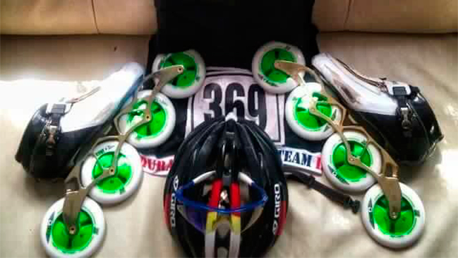Robaron patines a deportista que se prepara para Campeonato Mundial