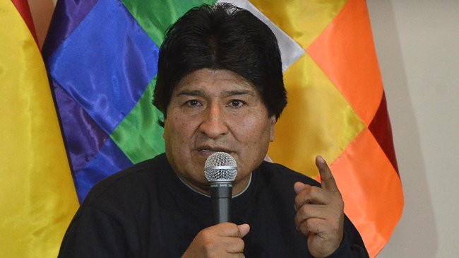 Evo Morales: 