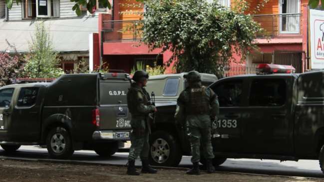 Carabineros detuvo a cinco personas por instalación de bomba en cárcel de Temuco