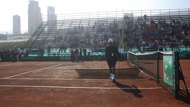Serie entre Chile y Colombia en Copa Davis se retrasó