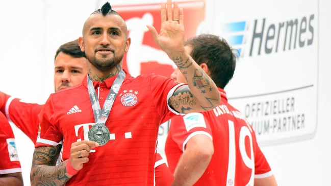 Arturo Vidal quedó fuera de la carrera por ser el Mejor Jugador de Europa