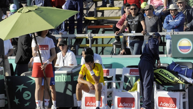 Prensa colombiana: Santiago Giraldo tiró la toalla