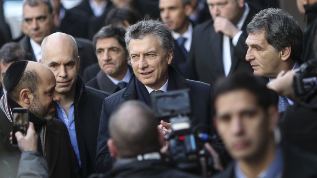 Macri asistió al acto en recuerdo de los 22 años del atentado contra la AMIA