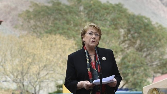 Bachelet: Queremos que la educación cumpla el rol que esperamos de ella