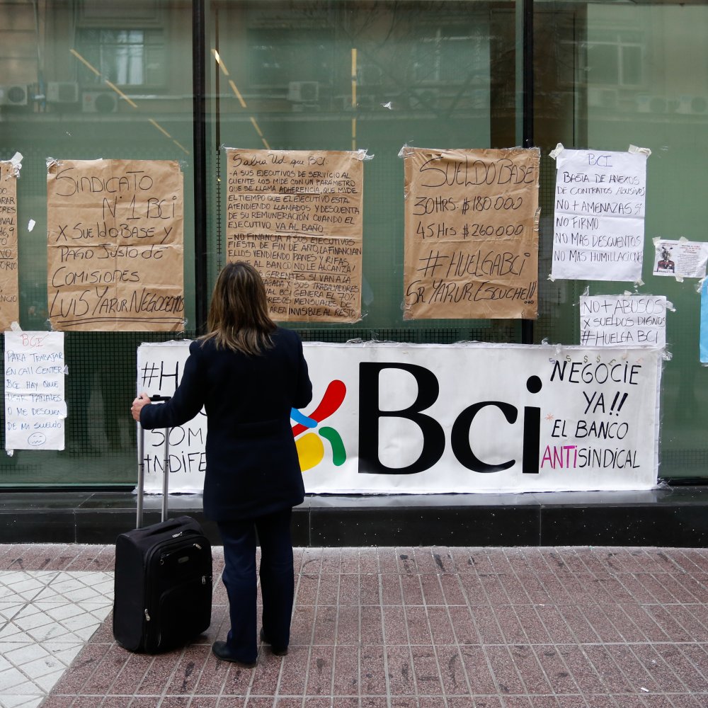 La extensa huelga de trabajadores de BCI: 51 días