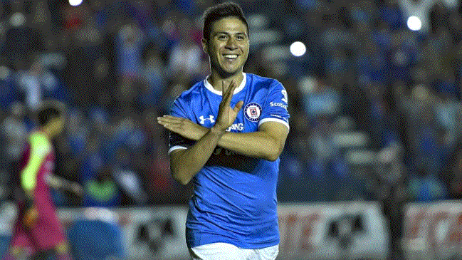 Enzo Roco jugó en victoria de Cruz Azul por la Copa México
