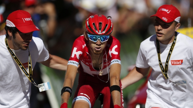 Zakarin vence a Pantano en la primera etapa alpina del Tour