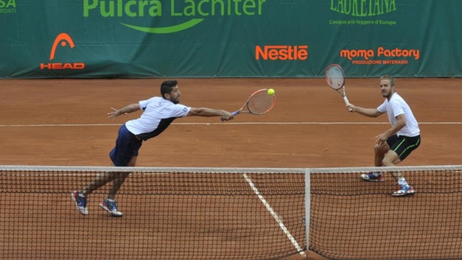 Hans Podlipnik y el eslovaco Andrej Martin cayeron en dobles del ATP de Umag