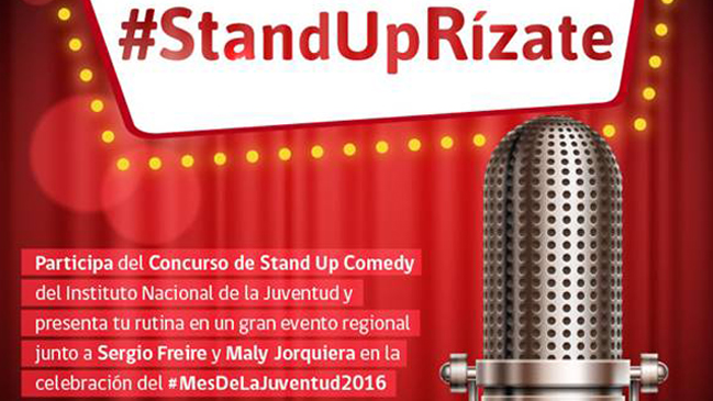 Concurso: Jóvenes humoristas compartirán escenario con reconocidos comediantes