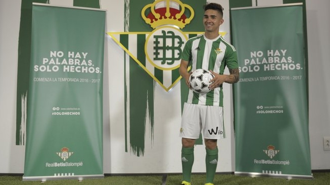 Felipe Gutiérrez: Trataré de entregarme al máximo en Real Betis