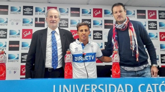 Diego Buonanotte: El interés de la UC y mis ganas de venir siempre estuvieron