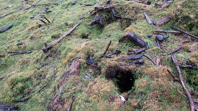 Sernageomin aclaró origen de agujeros en Chaitén