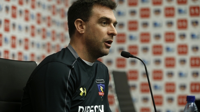 Pablo Guede: Somos Colo Colo y tenemos que salir a ganar