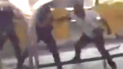   Pasajero iracundo le dio una paliza a tres policías en aeropuerto alemán 