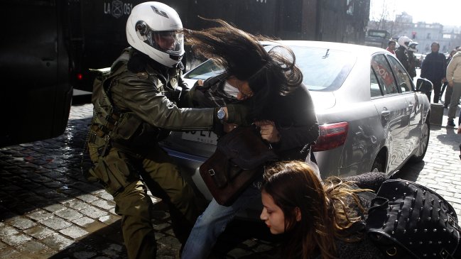 Cinco personas fueron detenidas en protesta de familiares de DD.DD.