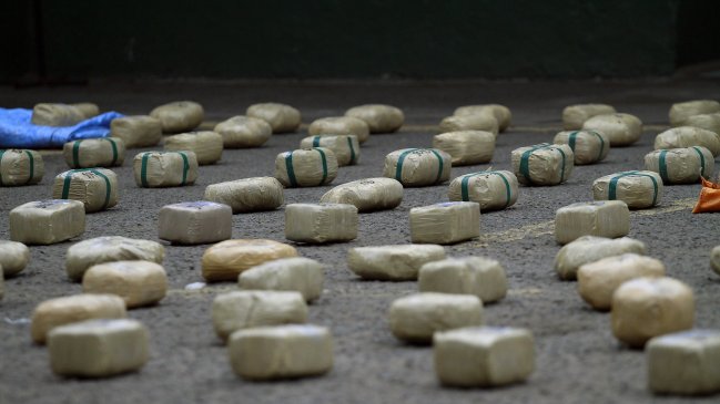 PDI decomisó 6.000 millones de pesos en cocaína en Iquique