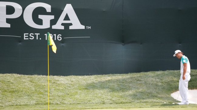 Se suspendió la tercera jornada del Campeonato de la PGA por lluvias