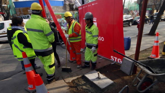 Partieron las obras de peatonización parcial de calle Santo Domingo