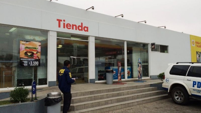 PDI investiga violento robo a servicentro de Coquimbo