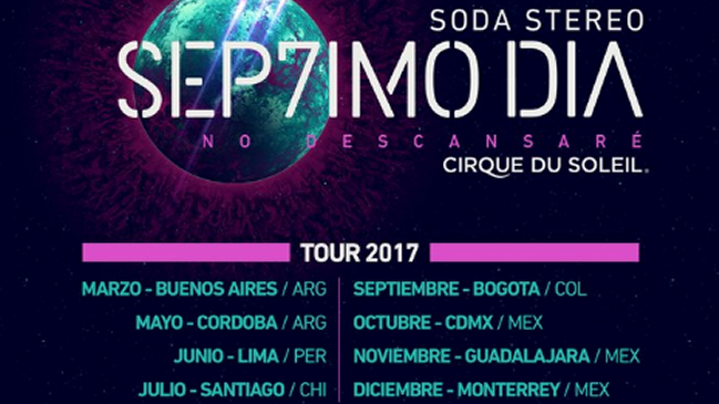 Así será el show que reunirá al Cirque du Soleil y Soda Stereo