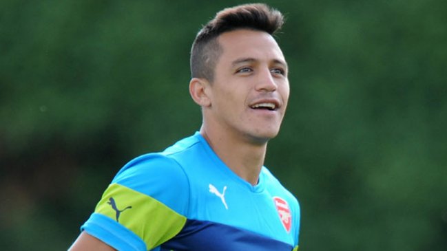 Alexis Sánchez se sumó al trabajo de pretemporada de Arsenal