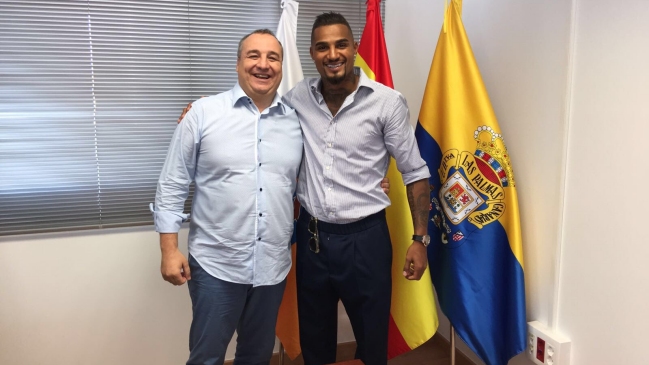 Kevin-Prince Boateng se convirtió en el fichaje estrella de Unión Deportiva Las Palmas