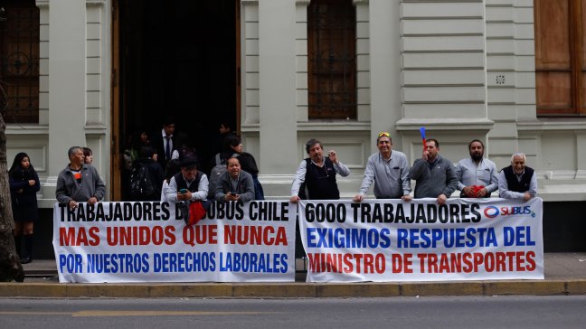 Trabajadores de Subus advierten con radicalizar movilizaciones