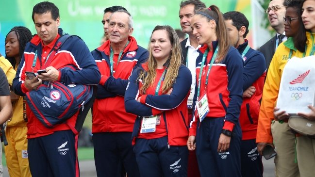La bandera chilena fue izada en la Villa Olímpica de Río