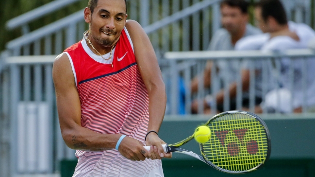 Nick Kyrgios alcanzó los cuartos de final en el ATP de Atlanta