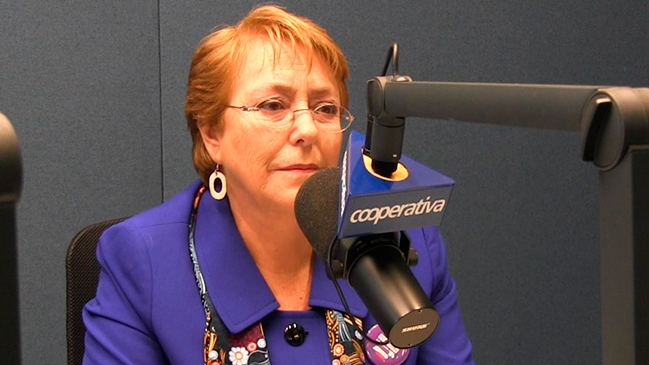 Presidenta Bachelet: Hay una crisis de confianza, pero no una crisis institucional