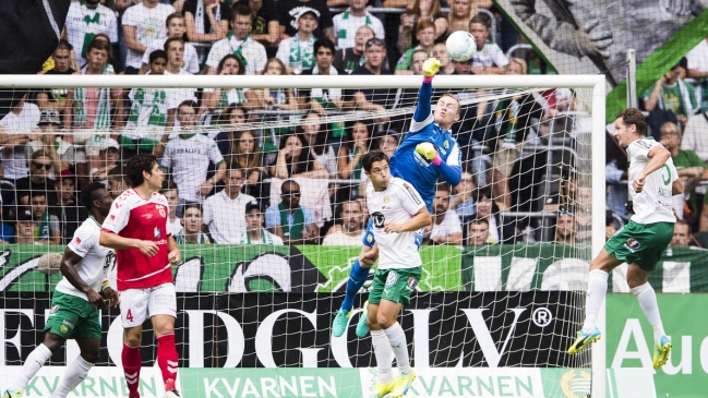 Marko Biskupovic jugó en la derrota de Kalmar FF ante Hammarby en la liga sueca