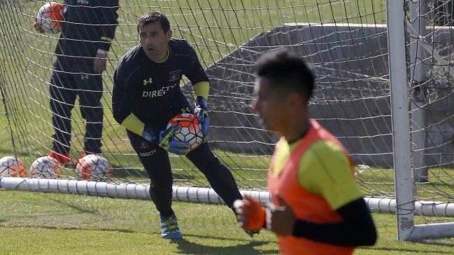 Justo Villar volvió a entrenar y ya es alternativa para Pablo Guede