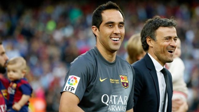 Luis Enrique insiste en que seguirá con su forma de elegir los arqueros titulares en Barcelona