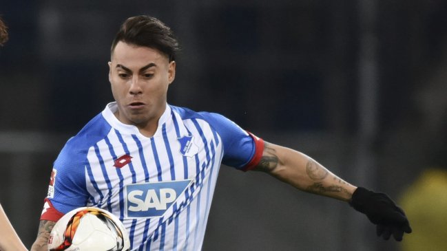 Eduardo Vargas tuvo una buena actuación en el empate de Hoffenheim frente a Athletic Club