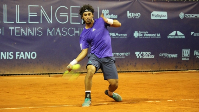 Gonzalo Lama sufrió contundente derrota en cuartos del Challenger de Fano