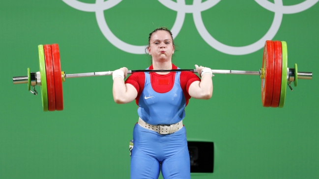 María Fernanda Valdés obtuvo un meritorio séptimo puesto en la halterofilia de Río 2016