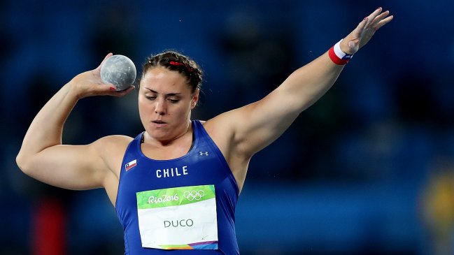 Natalia Duco terminó décima en la final del lanzamiento de la bala en Río 2016