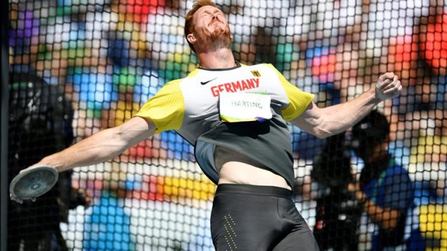 El alemán Christoph Harting sucedió a su hermano como campeón olímpico de disco
