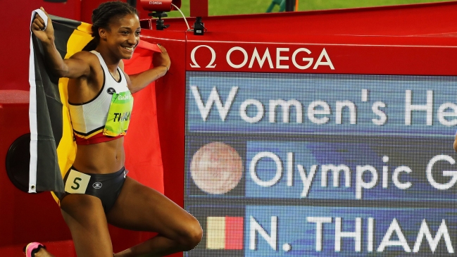 La belga Nafissatou Thiam se adjudicó el heptatlón femenino en Río 2016