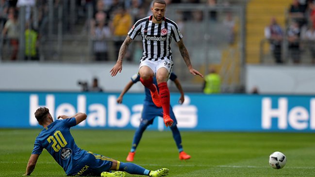 Marcelo Díaz, Fabián Orellana y Pablo Hernández fueron titulares en la caída de Celta