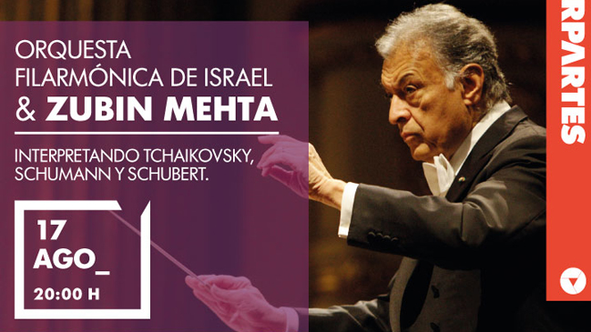 Zubin Mehta y la Orquesta Filarmónica de Israel celebran sus 80 años
