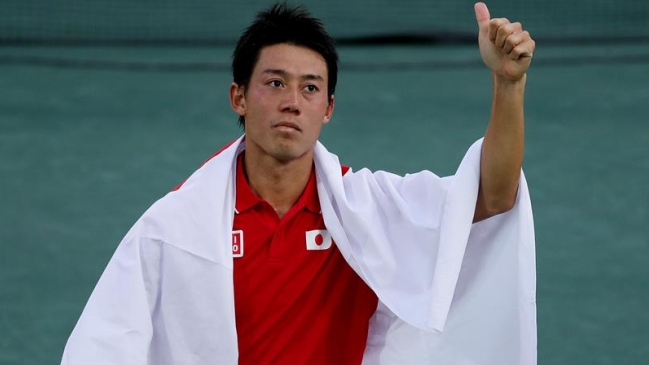 Kei Nishikori ganó el bronce y dejó a Rafael Nadal fuera del podio
