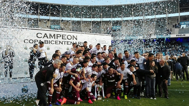 Lanús conquistó la Copa Bicentenario tras derrotar a Racing