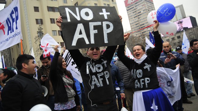 Intendencia Metropolitana autorizó nueva marcha contra las AFP este domingo